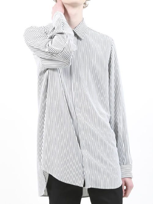 GalaabenD”人気が高いデシン素材のストライプシャツ” | ADDICT WEB SHOP