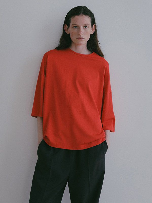 アイスパックオーバーサイズTee (RED)