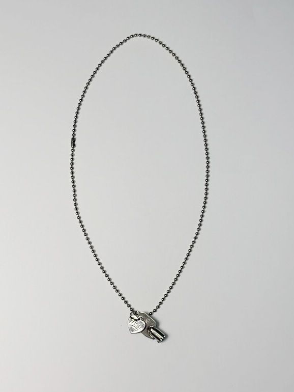 KEY CHARM NECKLACE - キーチャームネックレス - SILVER