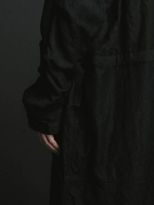 ウールリネン コート - wool linen coat
