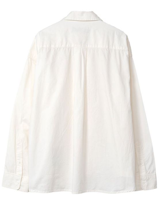 【常田 大希 さん着用】 オックスフォードロングスリーブシャツ -Oxford Long-sleeve Shirt （WHITE）