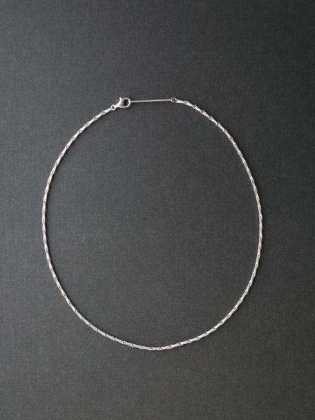 バリーコーンチェーンネックレス SV（38cm）