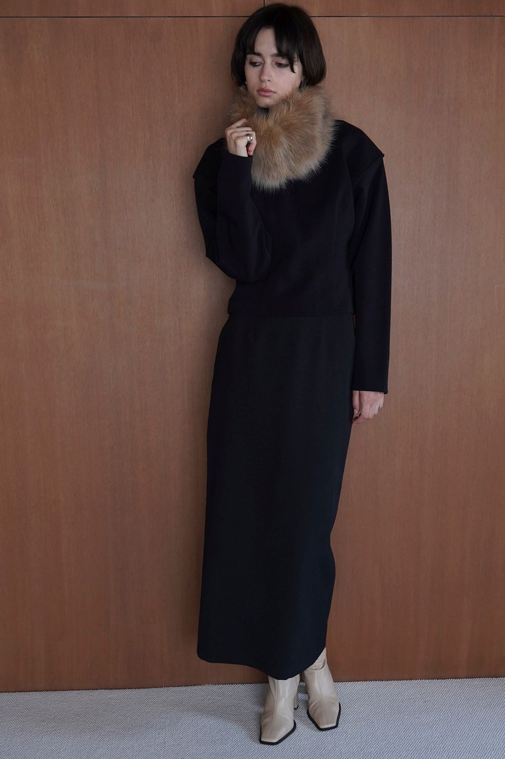 エコファースヌード - ECO FUR SNOOD