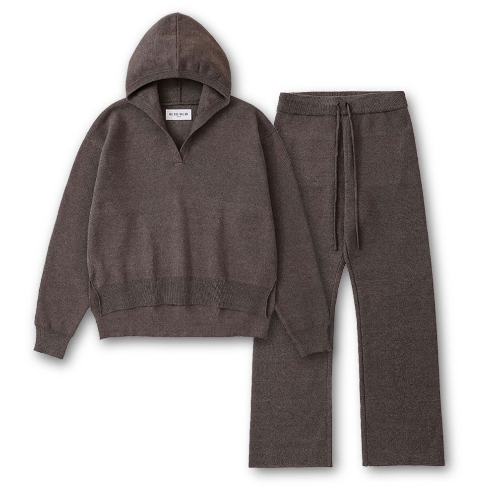 NIL DUE / NIL UN TOKYO - ルームウェアセット - RIB KNIT LOUNGE SET