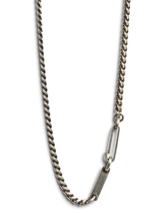 WERKSTATT:MUNCHEN - ネックレス カーブ チェーン スナップ リンク - necklace curb chain snap