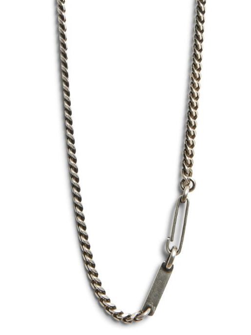 ネックレス カーブ チェーン スナップ リンク - necklace curb chain snap link - M3315