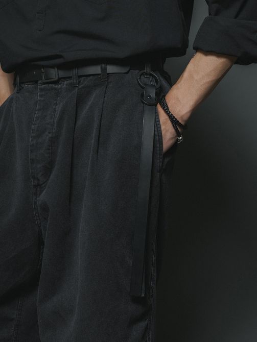 レザーキーホルダー