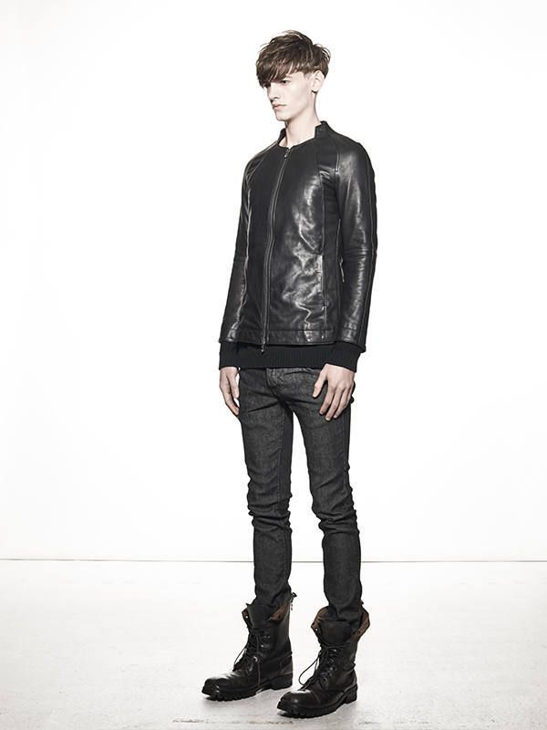 SRIVER HALF NECK RIDERS BLOUSON | ADDICT WEB SHOP