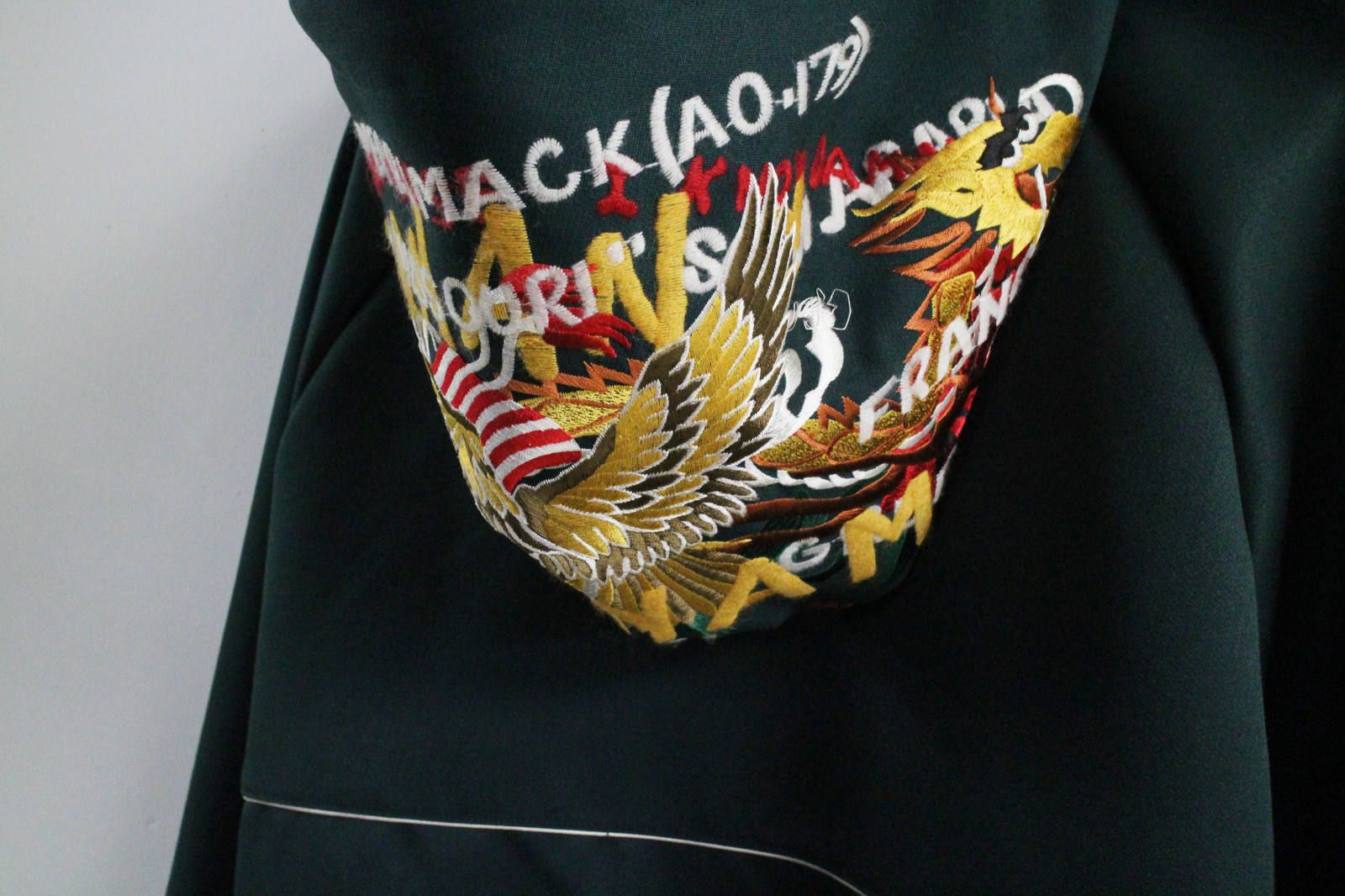doublet（ダブレット）18SS CHAOS EMBROIDERY TRACK HOODIE  トラック フーディー 【A31020-007】