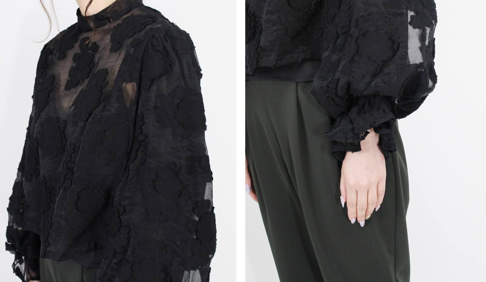 CLANE 18SS - シースルーフラワートップススタイル | ADDICT WEB