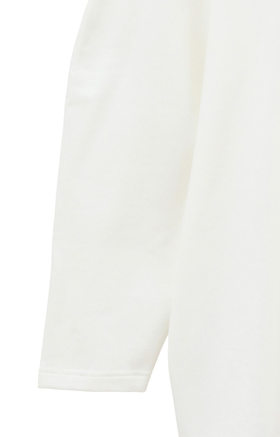 MANOF - SLIT LONG TEE WHITE - スリット ロングスリーブ
