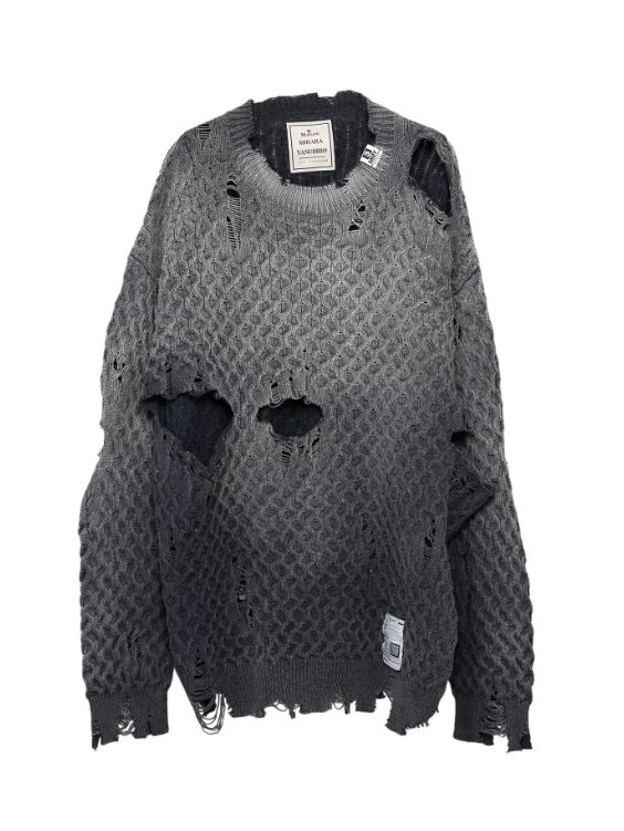 【レディース】 サンフェイデッドライクニットセーター - Sun Faded Like Knit Sweater - BLACK