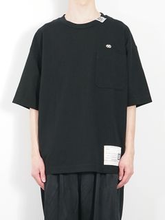バックプリント ティーシャツ - Back Printed T-shirt - BLACK