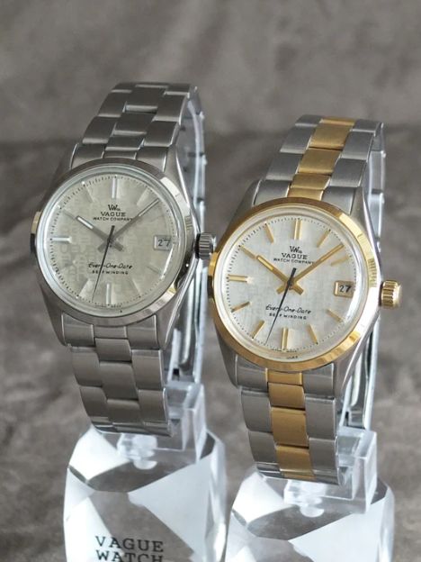 VAGUE WATCH CO. - Every-One - Date - Silver - 自動巻き