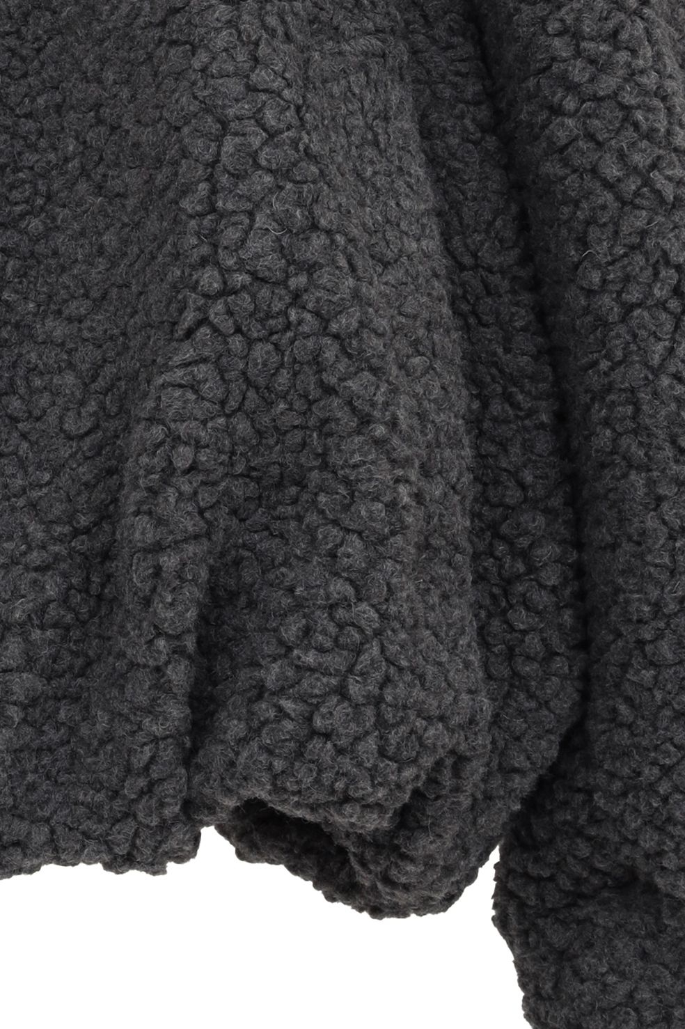 バルーン ボア ブルゾン  -BALLOON BOA BLOUSON - GREY