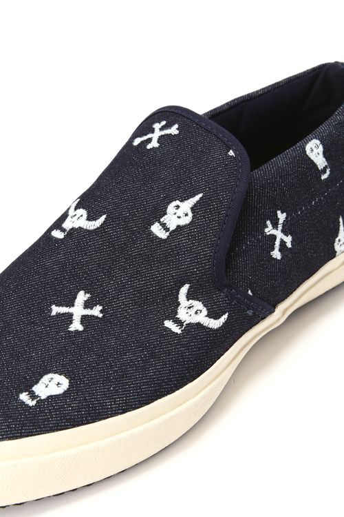 シューズ - MOCKA - Skull embroidery -