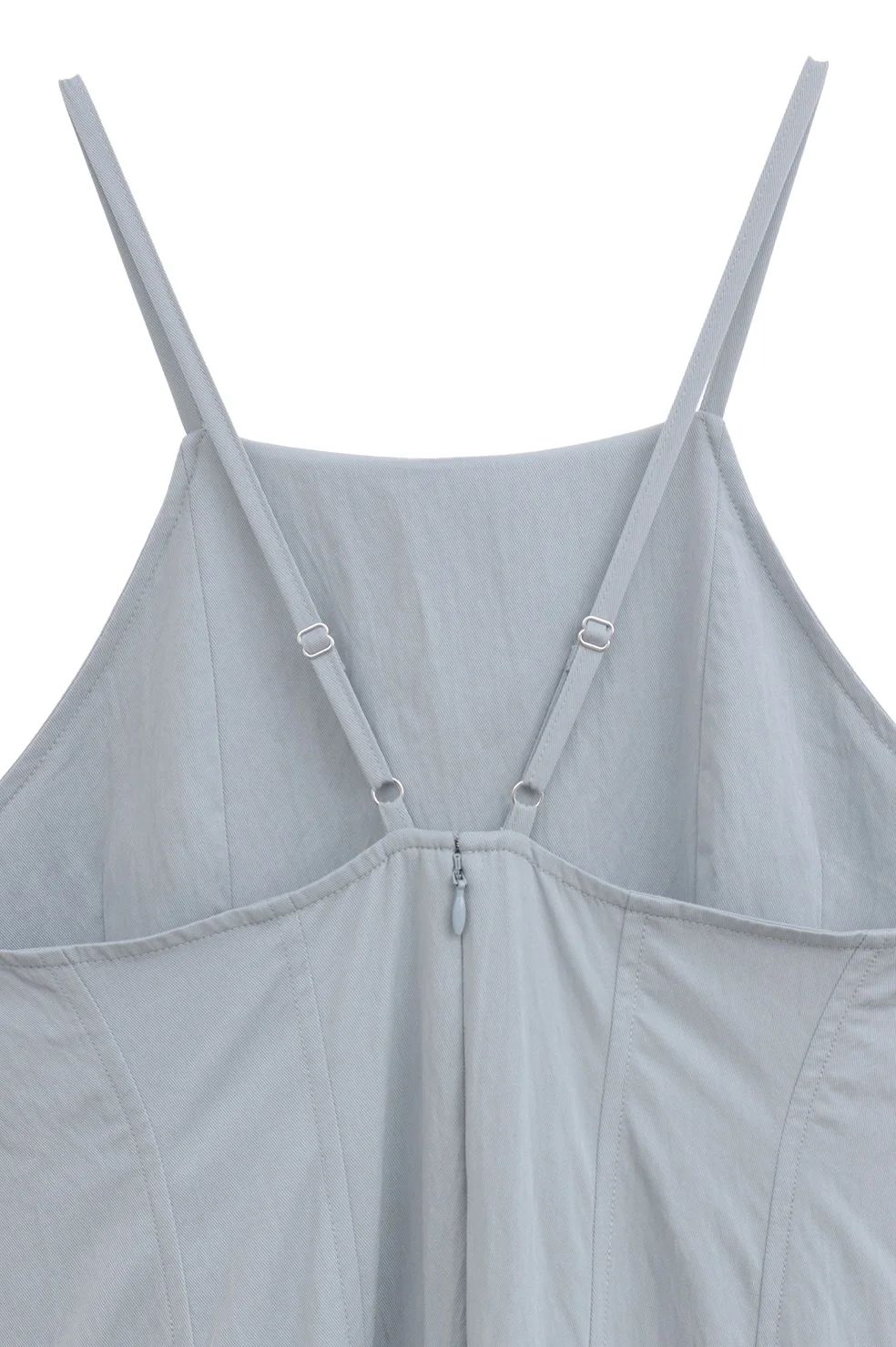 フレアキャミワンピース -  FLARE CAMI ONEPIECE BLUE