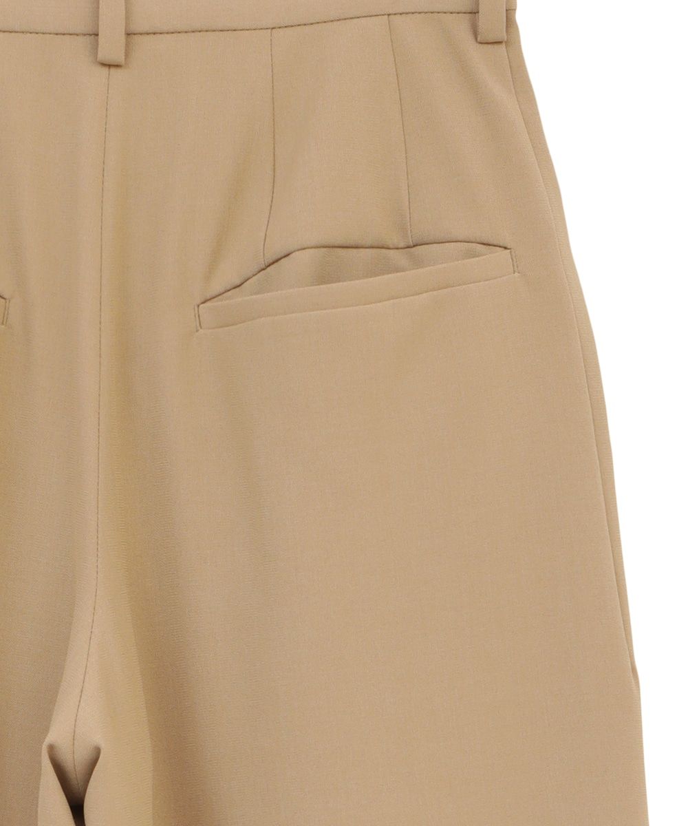 【22AW】 ベーシックタックパンツ -  BASIC TUCK PANTS - BEIGE