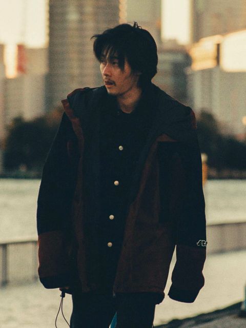 レザーマウンテンパーカー - LEATHER MOUNTAIN PARKA -BRW