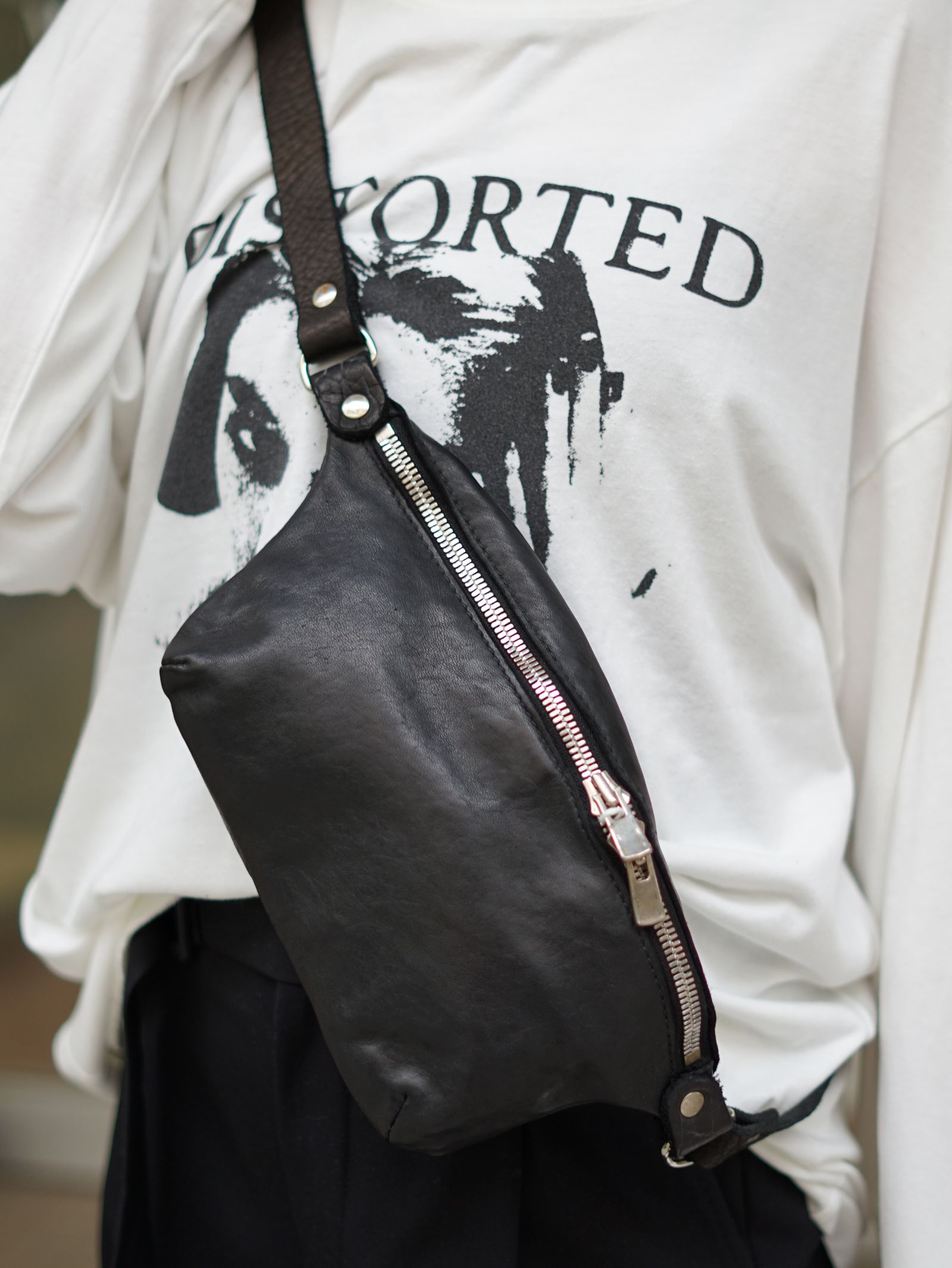 ボディバッグ - BV06 Small Fanny Bag  (BLACK)