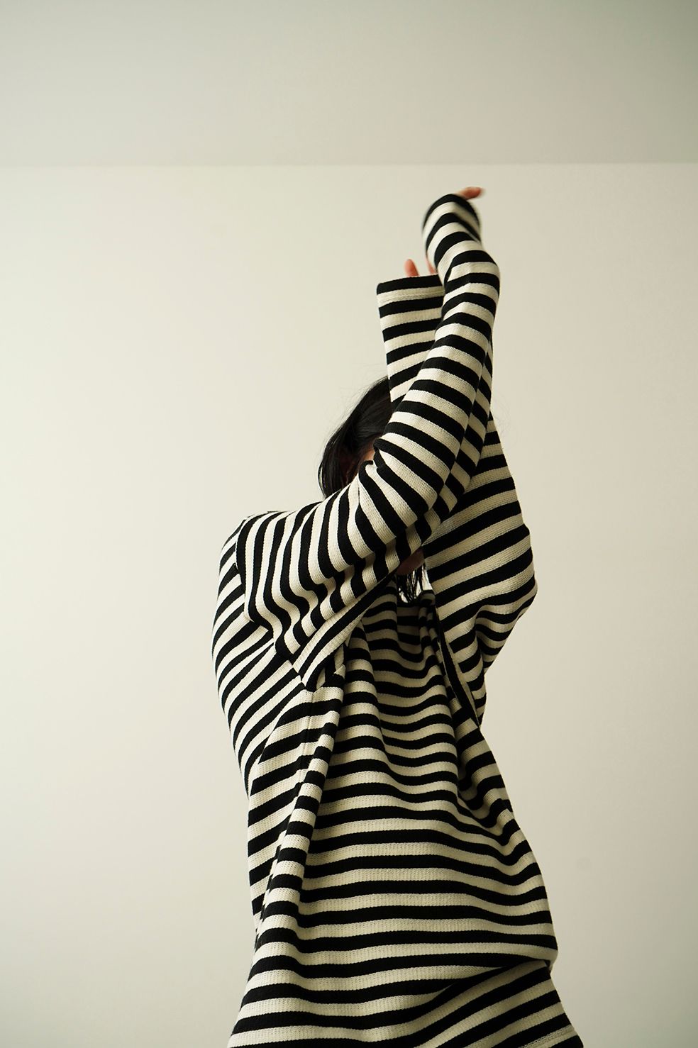 ルーズ ヴィンテージ ロングスリーブ トップス  - LOOSE VINTAGE LONG SLEEVE TOPS BORDER