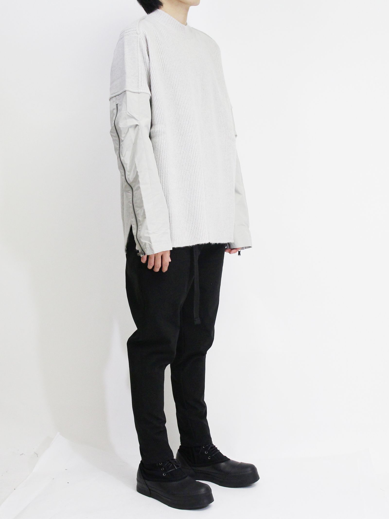 コンビネーションプルオーバー - L/GREY