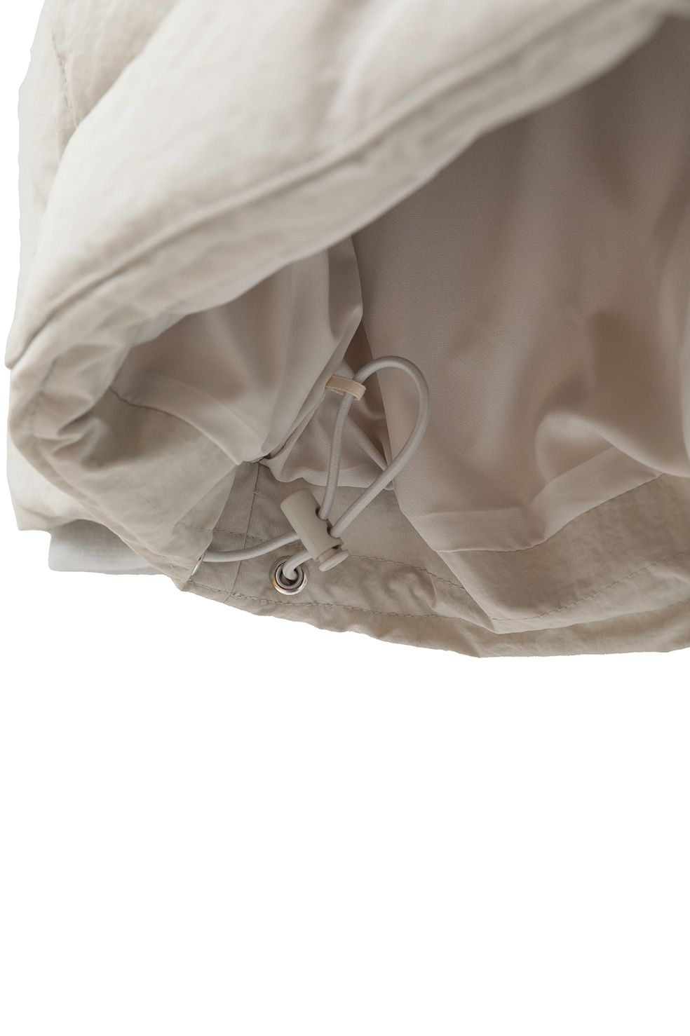 ダウンジャケット｜POCKET DOWN JACKET （IVORY)