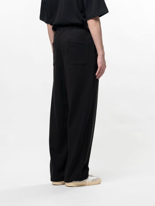 フレンチテリースウェットパンツ - FRENCH TERRY PANTS （BLACK）