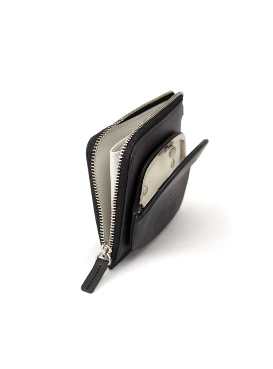 ジップウォレット&コインケース  / 財布 - Zip Wallet & Coin Case - BLACK×BLUE