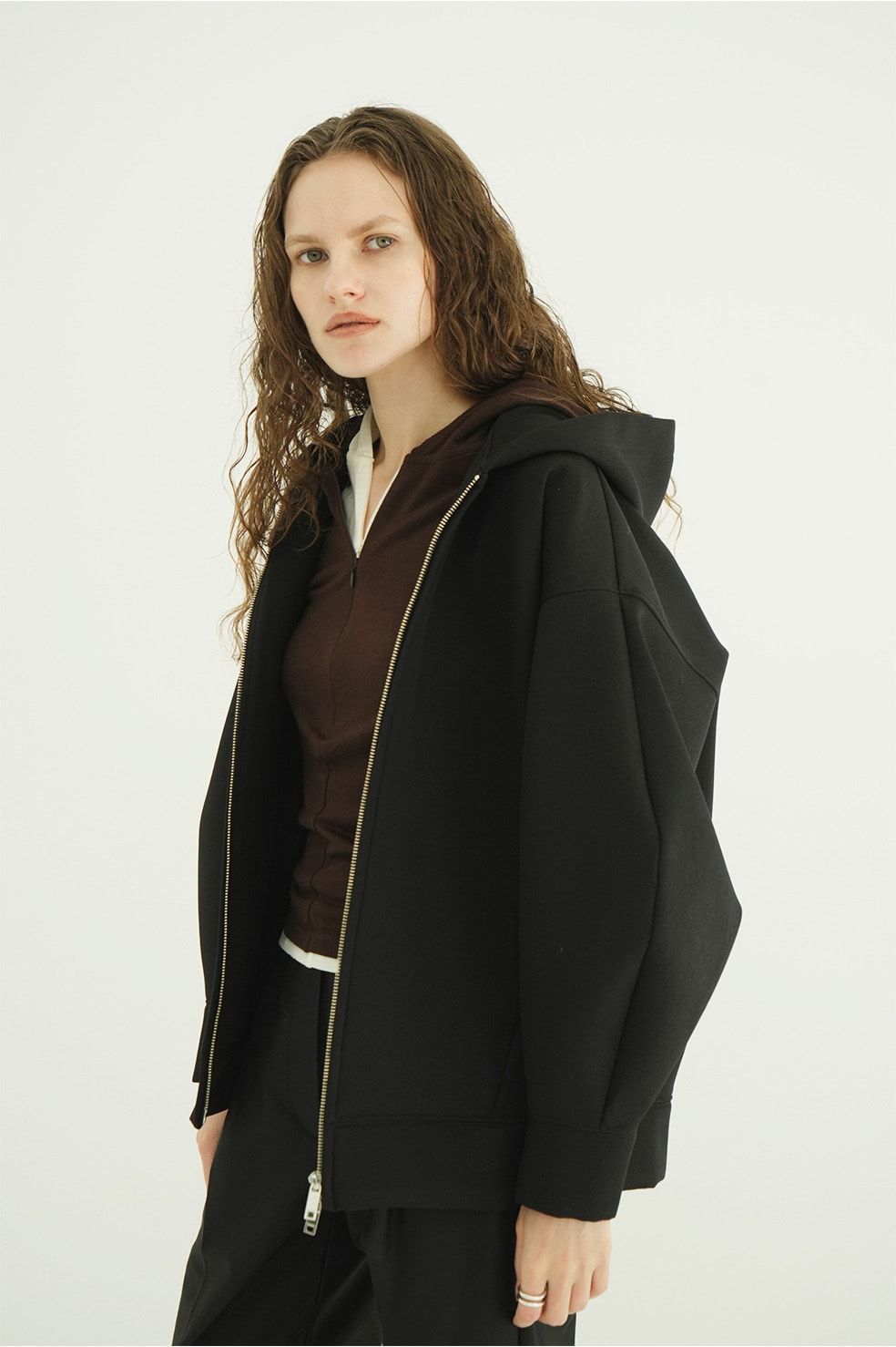 コンストラクティブボンディングフーディ -  CONSTRUCTIVE BONDING HOODIE (BLACK)