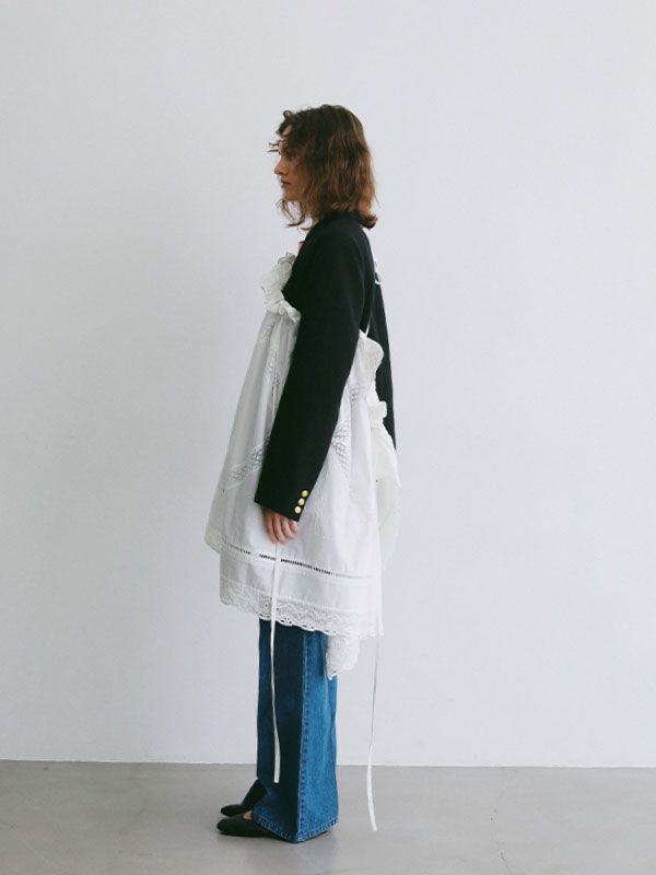 マルチウェイレースコンビラップスカート (WHITE)