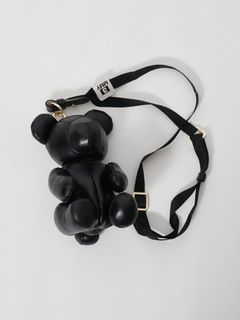 ベア― ミニバッグ - DOLLS BEAR MINI BAG - BLACK