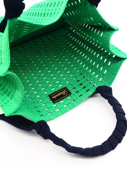 格子 バッグ - 24SBG09 - GREEN