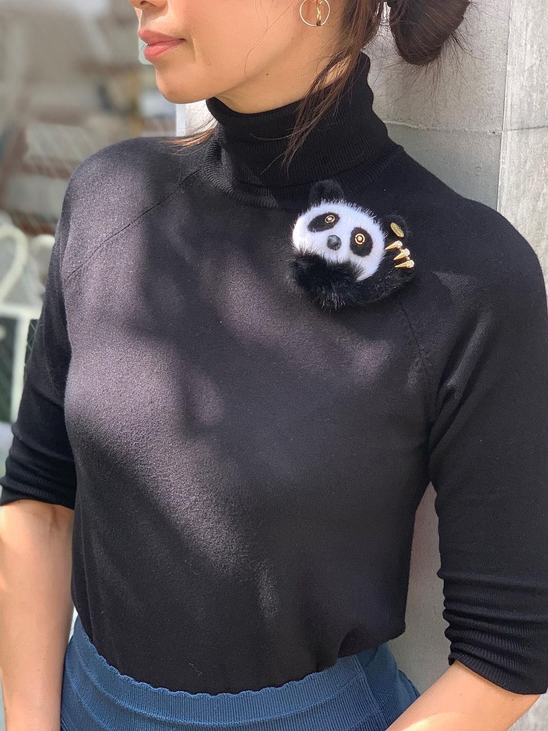 Demodee - パンダ ブローチ - Panda brooch | ADDICT WEB SHOP