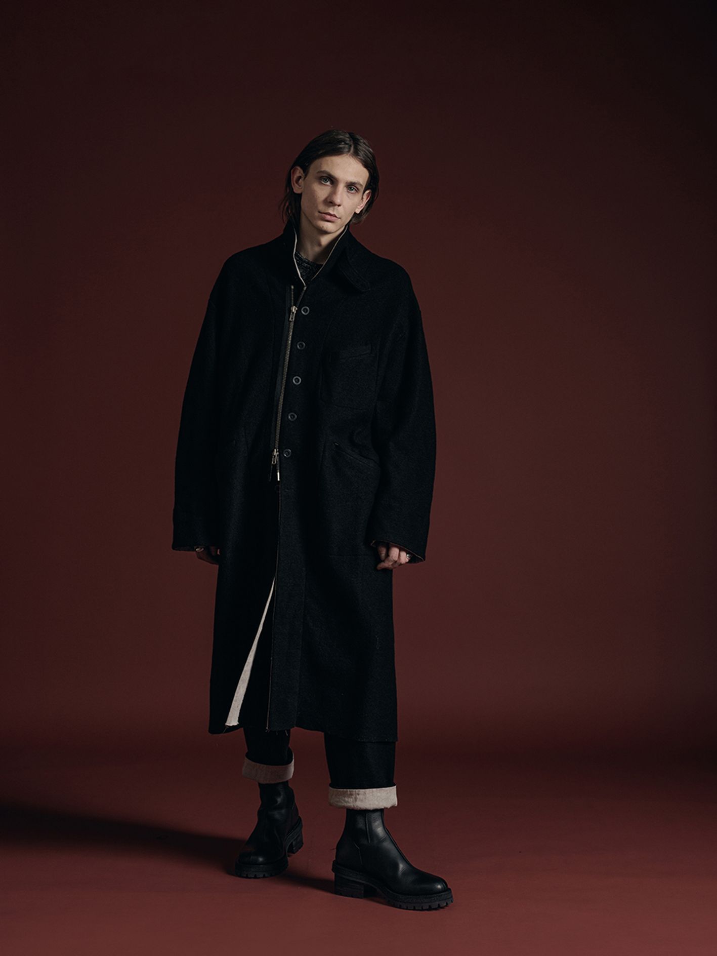 フィリングコート - fulling coat - VI-3632-06 - B - GREY