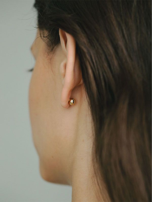 タイニーシルバーピアス （GOLD）