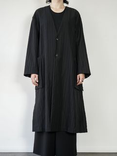 kujaku - スズランコート - Suzuran Coat - Black | ADDICT WEB SHOP