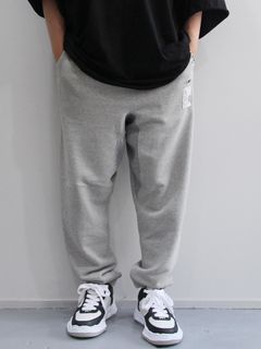 ディストレスト スウェットパンツ - Distressed NSS PANTS - GREY