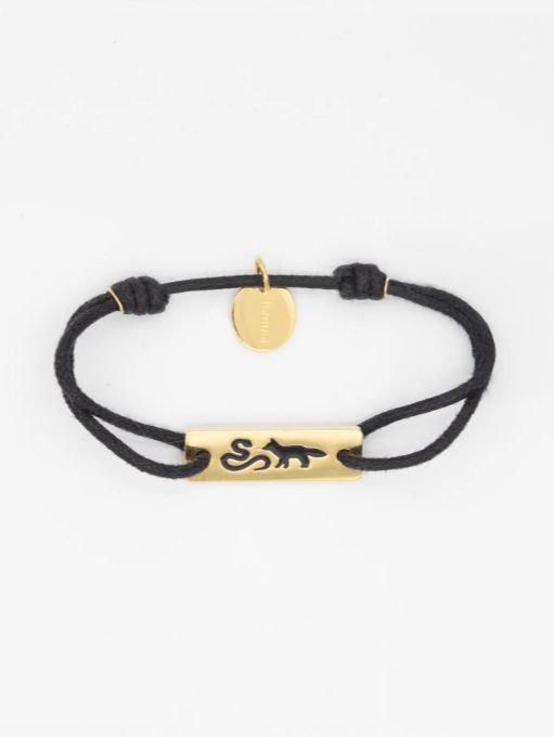 メゾン キツネ X HANOIA LUNAR YEAR コード ブレスレット MAISON KITSUNÉ - Maison Kitsuné x Hanoia LUNAR YEAR - コード