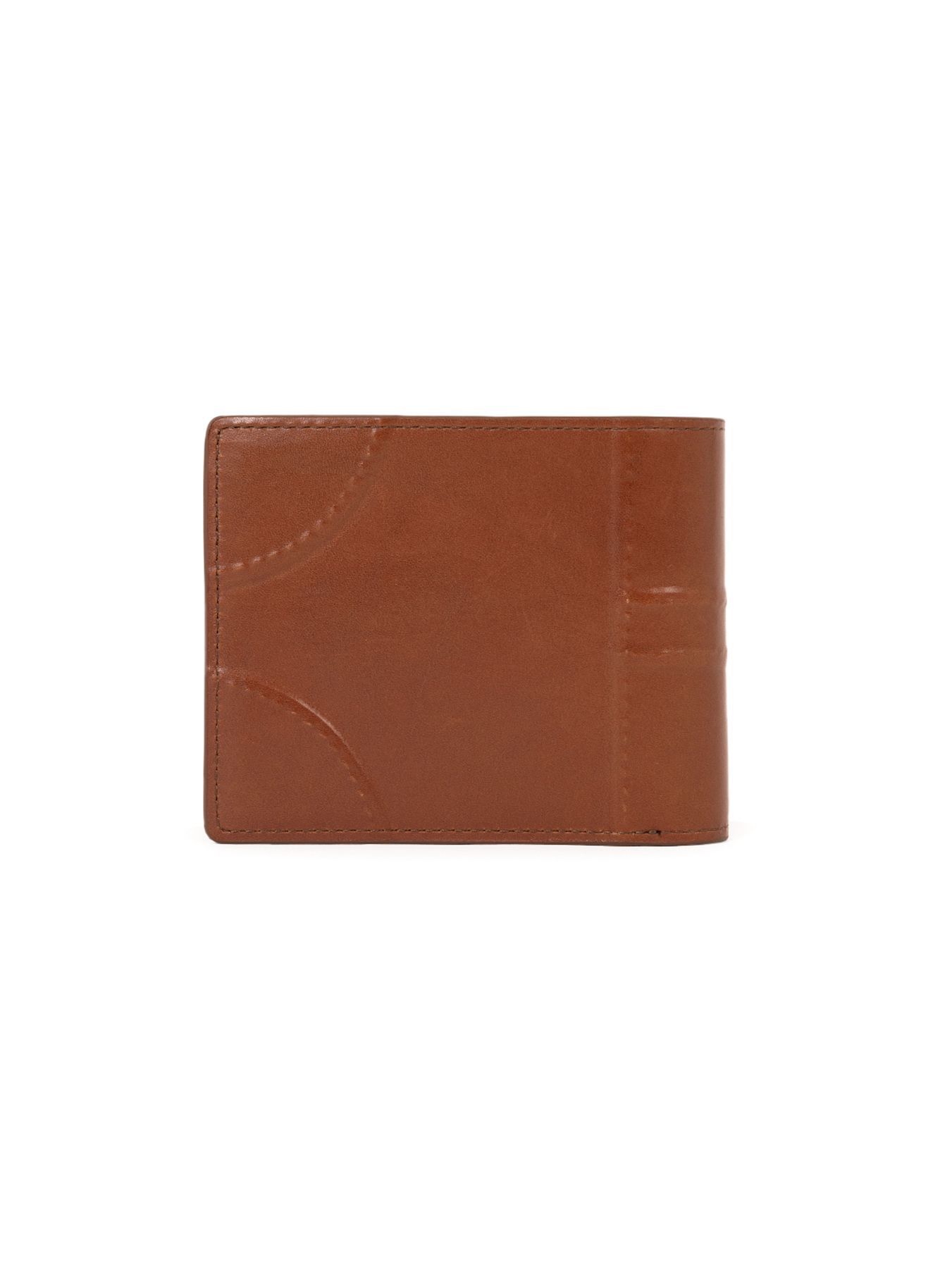 炙り出し二つ折り 財布 - インビジブルウオレット - BROWN