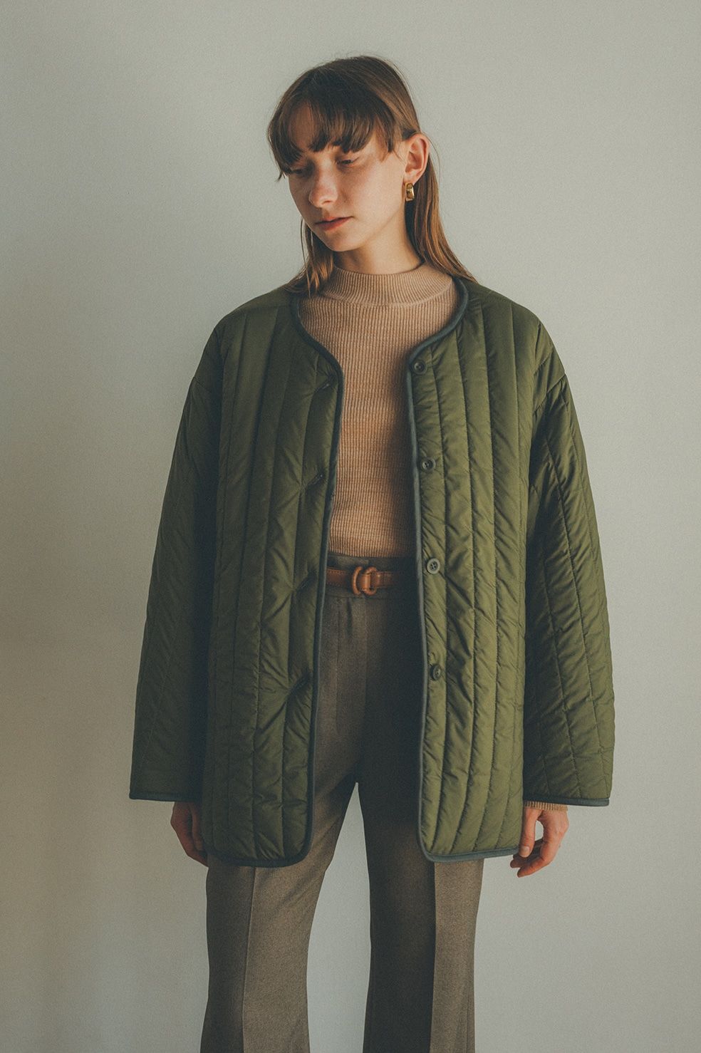 CLANE - リバーシブルボアジャケット - 21-22AW REVERSIBLE MILITARY