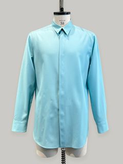 ウールシャツ | wool shirt (LIGHT BLUE)