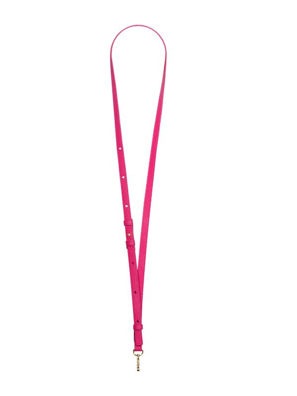 アイフォンケース レザーストラップ ｜STRAP 130cm (マゼンダピンク)
