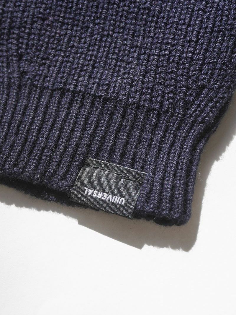 ニットグローブ / 手袋 -  KNIT GROVE - NAVY