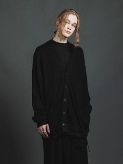綿麻天竺 カーディガン