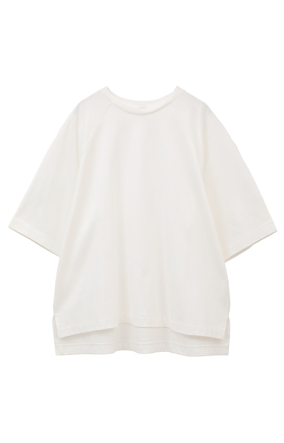 ショルダー スラッシュ Tシャツ - SLEEVE SLASH PULL TOPS - WHITE