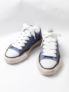 "PTRSN" OG Sole OD CANVAS Low-top Sneaker - NAVY