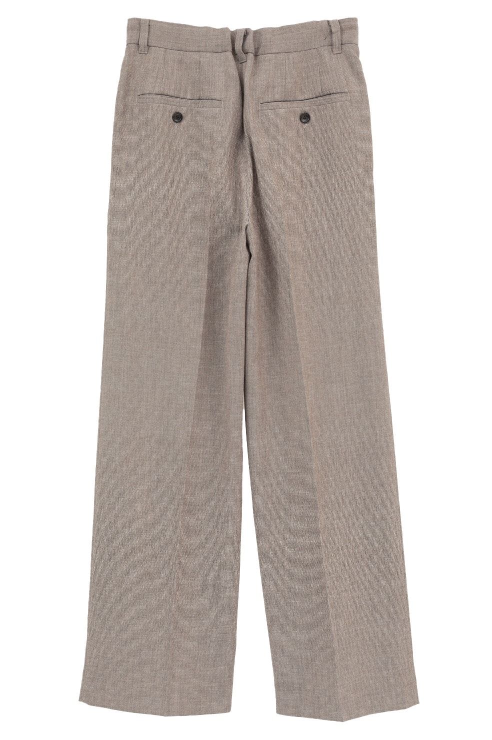 ツーウェイタックストレートパンツ - 2WAY TUCK STRAIGHT PANTS (MIX)