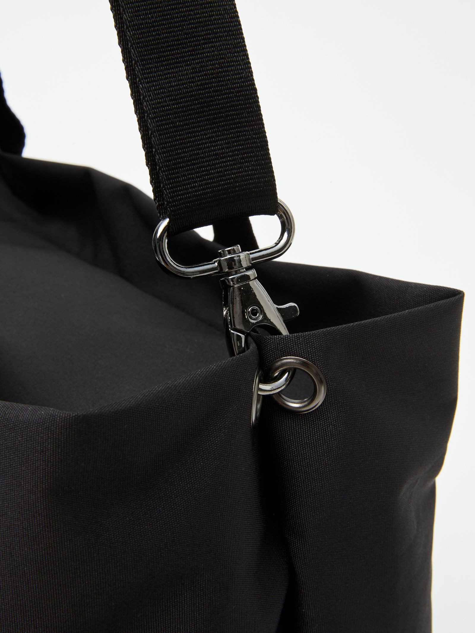 仕切り2WAYトート - BLACK