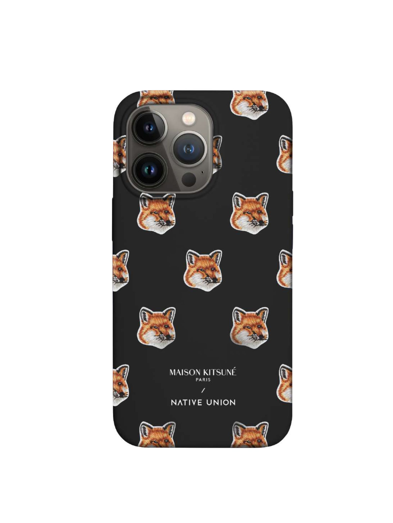 メゾンキツネ All Over Fox iPhone 15 Pro ケース - 小物